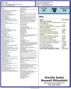 Another view of 2024 BMW X7 xDrive40i for sale in Roswell, GA at Gravity Autos Roswell