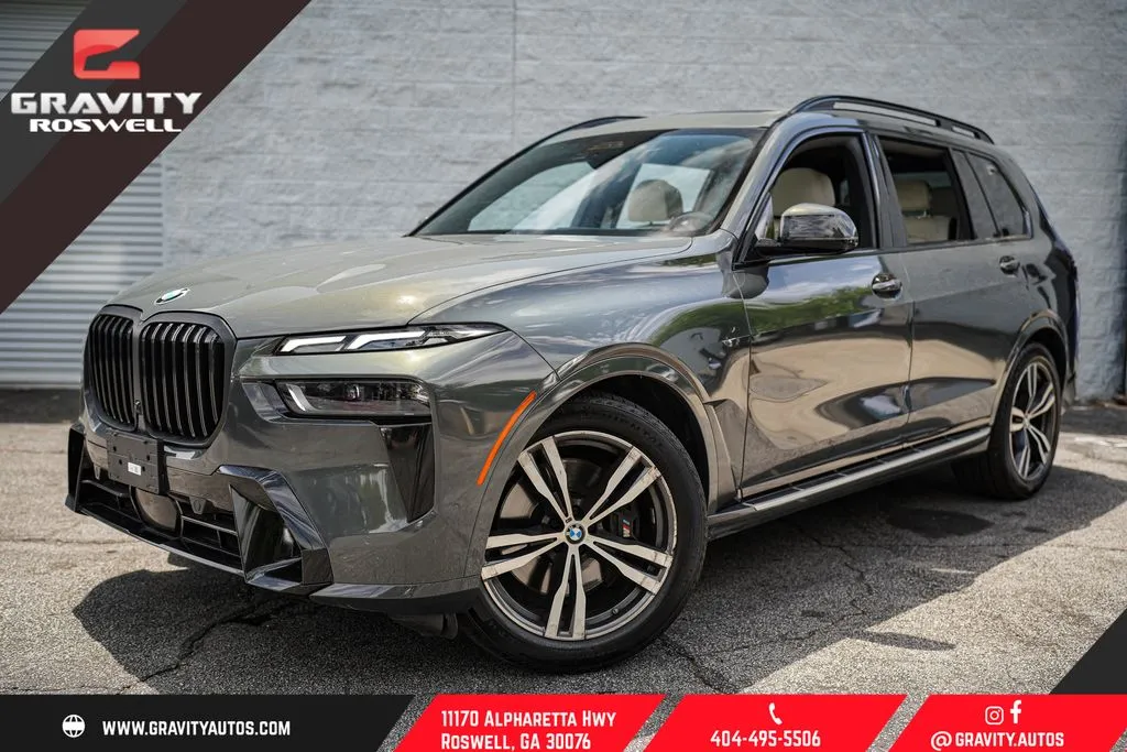 Gray 2024 BMW X7 xDrive40i for sale in Roswell, GA