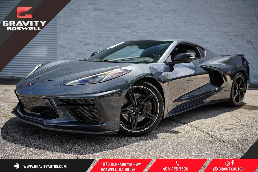 Gray 2021 Chevrolet Corvette Stingray for sale in Roswell, GA