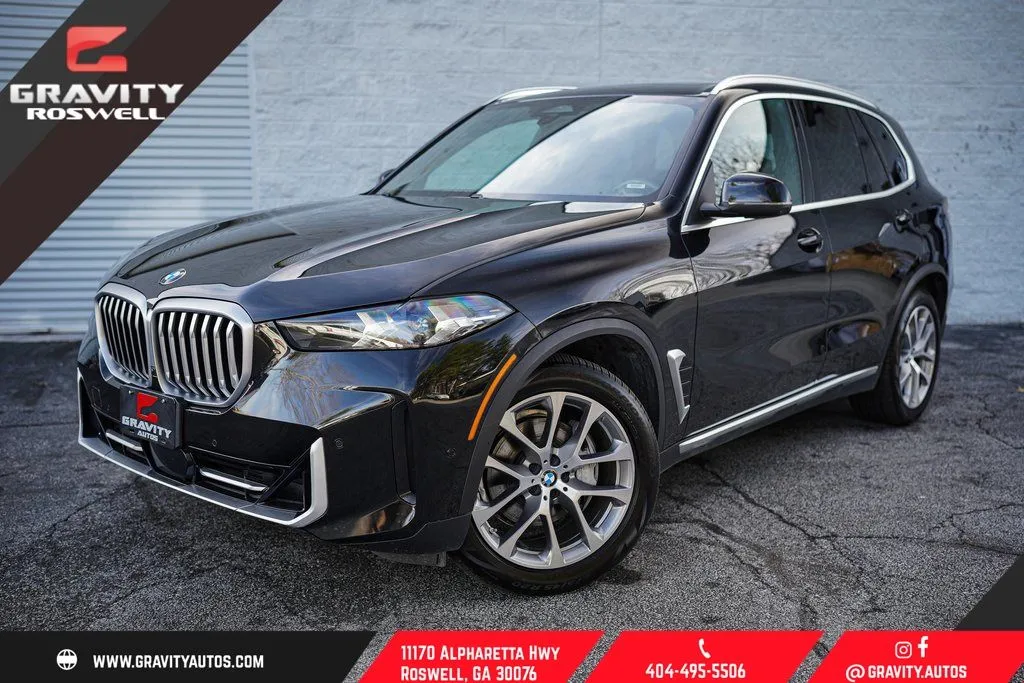 White 2024 BMW X5 xDrive40i for sale in Roswell, GA