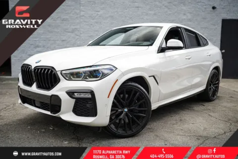 White 2020 BMW X6 M50i for sale in Roswell, GA