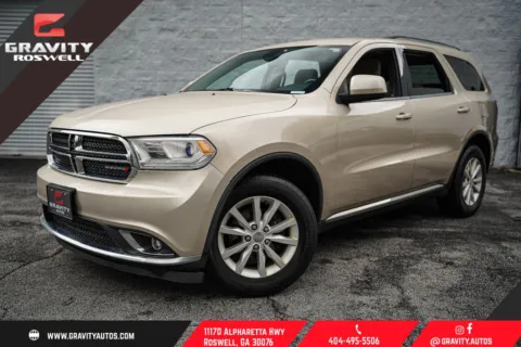 Beige 2015 Dodge Durango SXT for sale in Roswell, GA