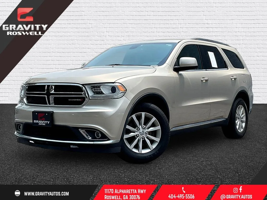 Beige 2015 Dodge Durango SXT for sale in Roswell, GA