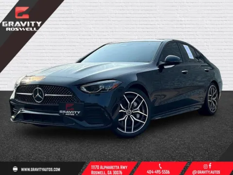 Black 2023 Mercedes-Benz C-Class C 300 for sale in Roswell, GA