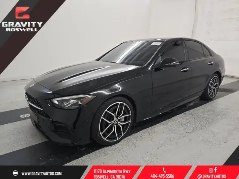 Black 2023 Mercedes-Benz C-Class C 300 for sale in Roswell, GA