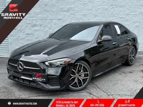 Black 2023 Mercedes-Benz C-Class C 300 for sale in Roswell, GA