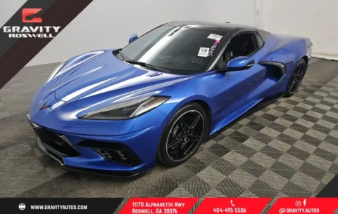 Blue 2022 Chevrolet Corvette Stingray for sale in Roswell, GA