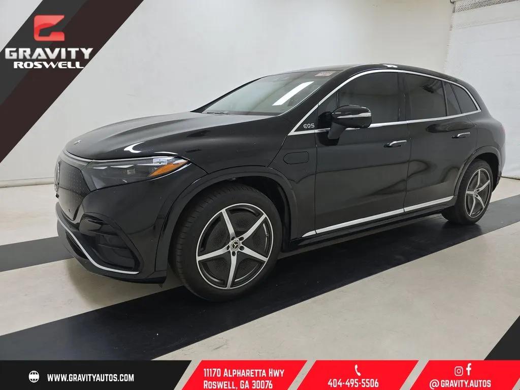 Black 2023 Mercedes-Benz EQS 580 for sale in Roswell, GA