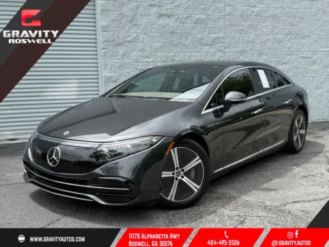 Black 2023 Mercedes-Benz EQS 450 for sale in Roswell, GA