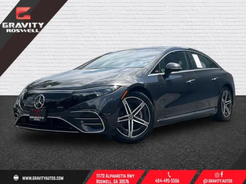Gray 2023 Mercedes-Benz EQS 450 for sale in Roswell, GA
