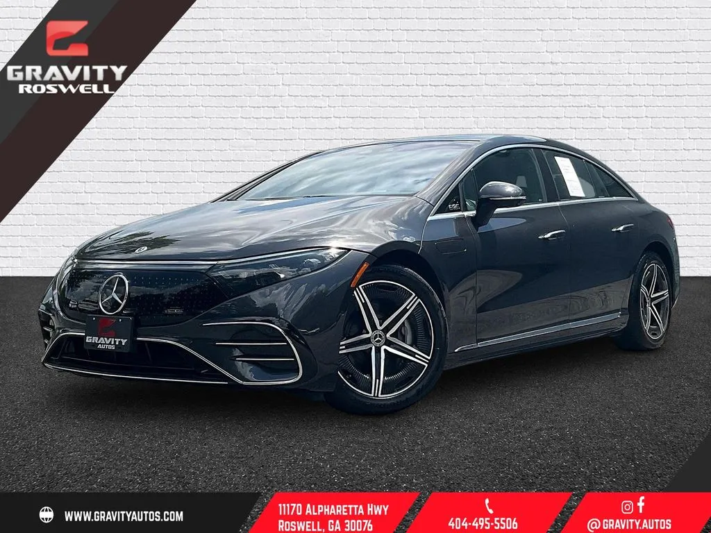 Gray 2023 Mercedes-Benz EQS 450 for sale in Roswell, GA