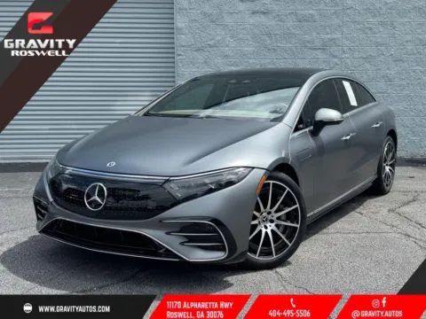 Black 2023 Mercedes-Benz EQS 450 for sale in Roswell, GA
