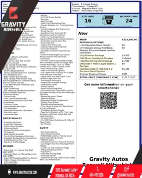 Another view of 2015 Mercedes-Benz S-Class S 550 for sale in Roswell, GA at Gravity Autos Roswell