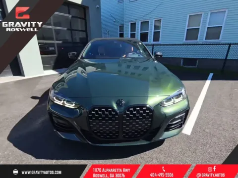 Green 2022 BMW 4 Series M440i xDrive for sale in Roswell, GA