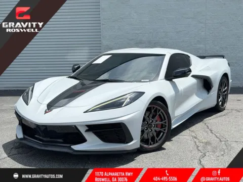 White 2023 Chevrolet Corvette Stingray for sale in Roswell, GA