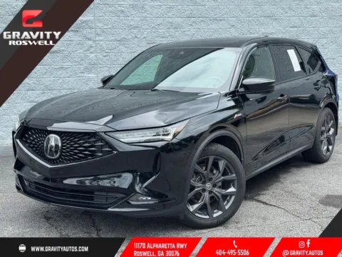 Black 2024 Acura MDX A-Spec for sale in Roswell, GA