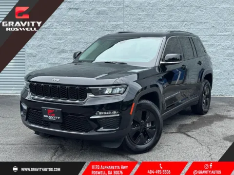 Black 2023 Jeep Grand Cherokee 4xe for sale in Roswell, GA