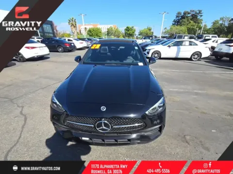 Black 2023 Mercedes-Benz C-Class C 300 for sale in Roswell, GA