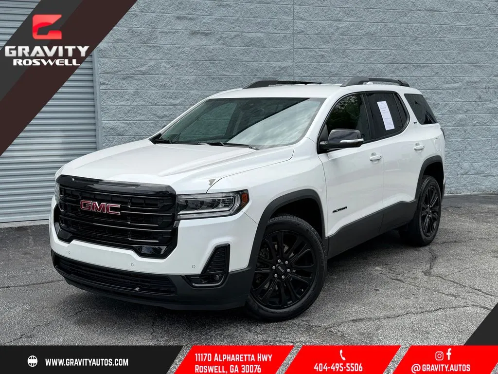 White 2023 GMC Acadia SLT for sale in Roswell, GA