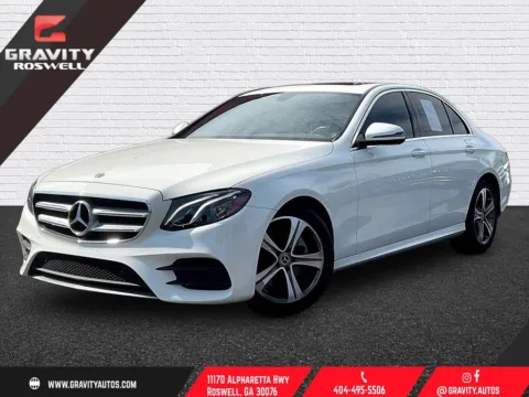White 2019 Mercedes-Benz E-Class E 300 for sale in Roswell, GA