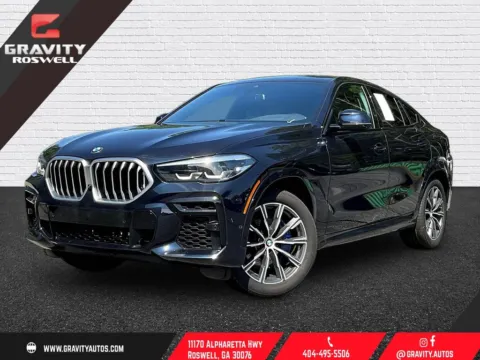 Black 2023 BMW X6 xDrive40i for sale in Roswell, GA