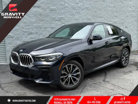 Black 2023 BMW X6 xDrive40i for sale in Roswell, GA