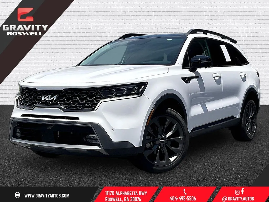 White 2023 Kia Sorento X-Line SX Prestige for sale in Roswell, GA