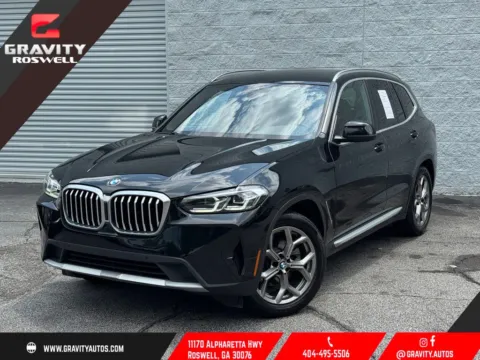 Black 2023 BMW X3 xDrive30i for sale in Roswell, GA