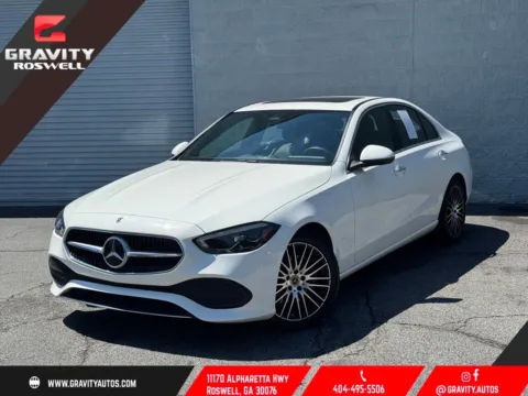 White 2023 Mercedes-Benz C-Class C 300 for sale in Roswell, GA