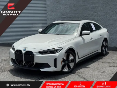 White 2023 BMW i4 eDrive35 for sale in Roswell, GA