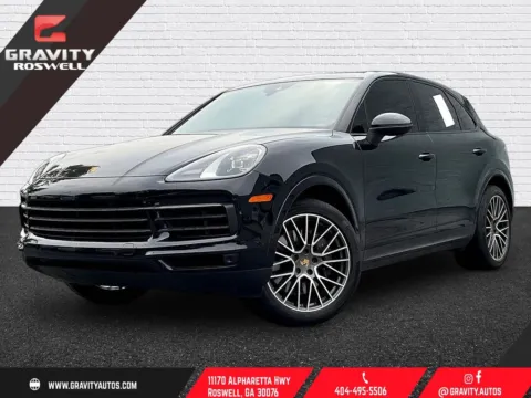 Black 2023 Porsche Cayenne for sale in Roswell, GA
