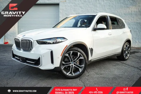 White 2024 BMW X5 sDrive40i for sale in Roswell, GA