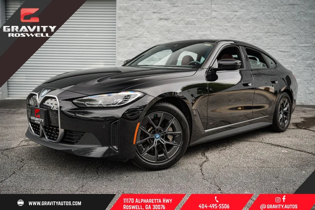 Black 2023 BMW i4 eDrive35 for sale in Roswell, GA