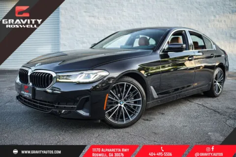 Black 2023 BMW 5 Series 530i for sale in Roswell, GA