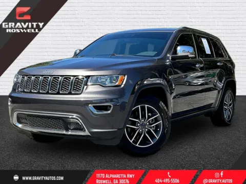Gray 2021 Jeep Grand Cherokee Limited for sale in Roswell, GA