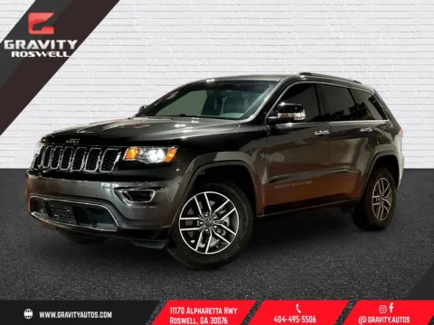 Gray 2021 Jeep Grand Cherokee Limited for sale in Roswell, GA