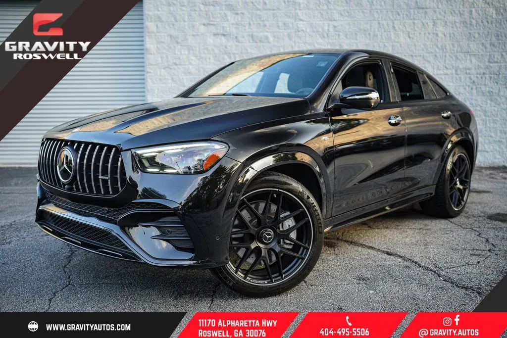Black 2024 Mercedes-Benz GLE 53 AMG for sale in Roswell, GA