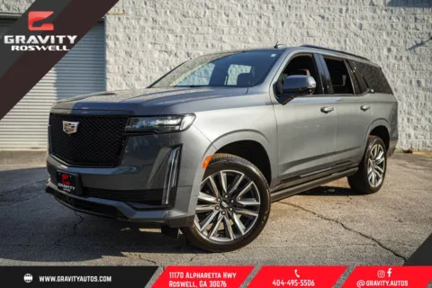 Gray 2021 Cadillac Escalade Sport for sale in Roswell, GA