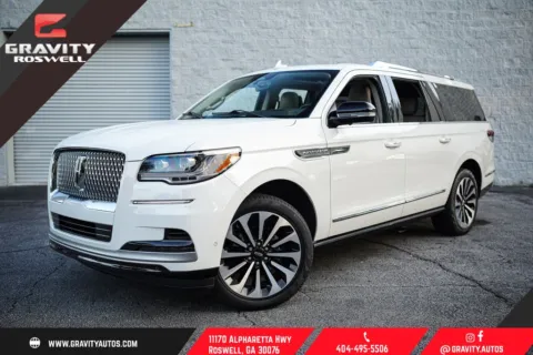 White 2023 Lincoln Navigator L Reserve for sale in Roswell, GA