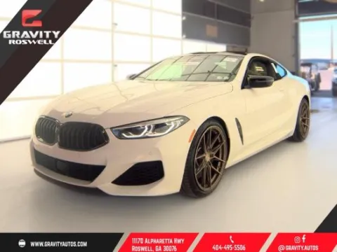 White 2021 BMW 8 Series M850i xDrive for sale in Roswell, GA