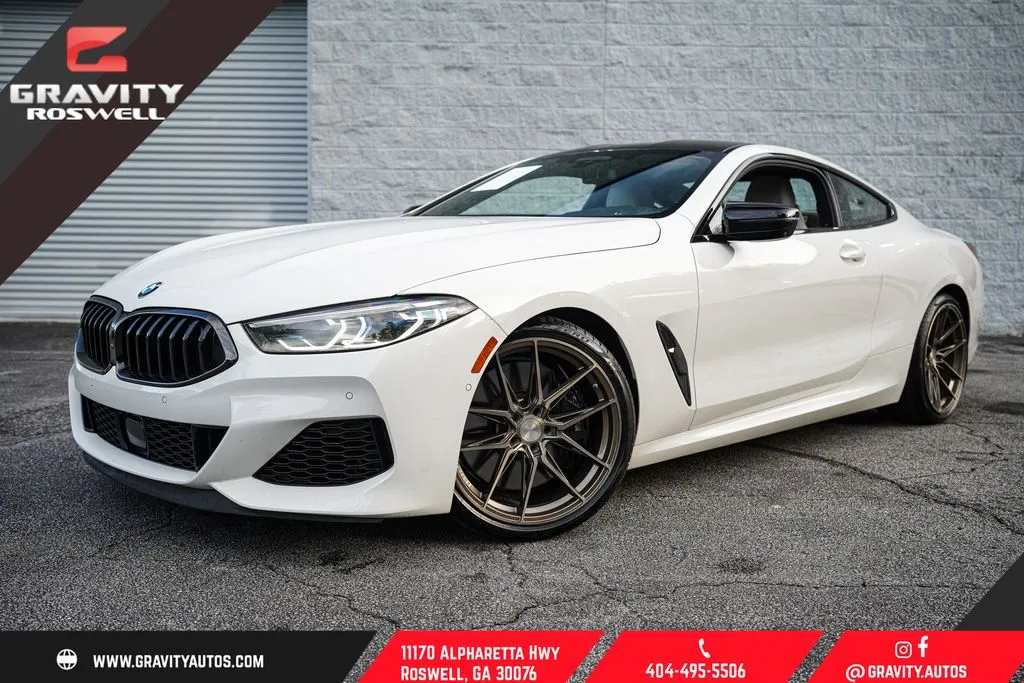 White 2021 BMW 8 Series M850i xDrive for sale in Roswell, GA