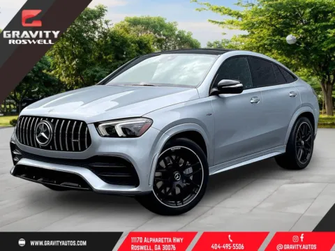 Silver 2023 Mercedes-Benz GLE 53 AMG for sale in Roswell, GA