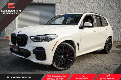 White 2022 BMW X5 xDrive40i for sale in Roswell, GA