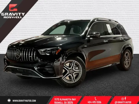 Black 2025 Mercedes-Benz GLE 53 AMG for sale in Roswell, GA