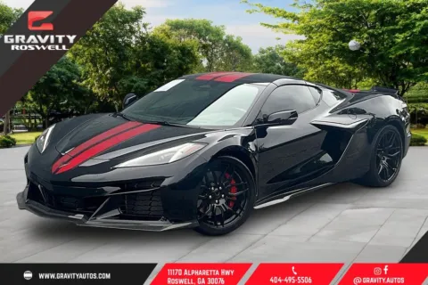 Black 2024 Chevrolet Corvette Z06 for sale in Roswell, GA