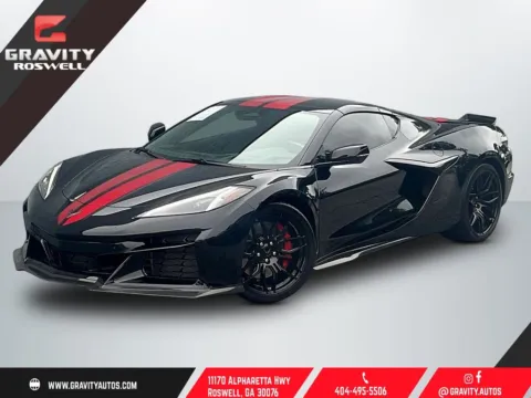 Black 2024 Chevrolet Corvette Z06 for sale in Roswell, GA