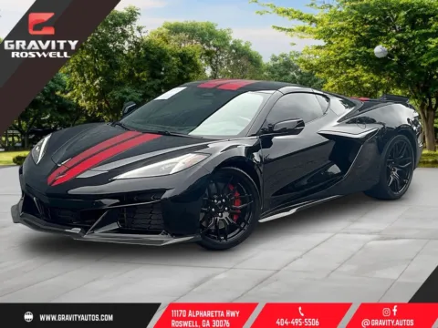 Black 2024 Chevrolet Corvette Z06 for sale in Roswell, GA