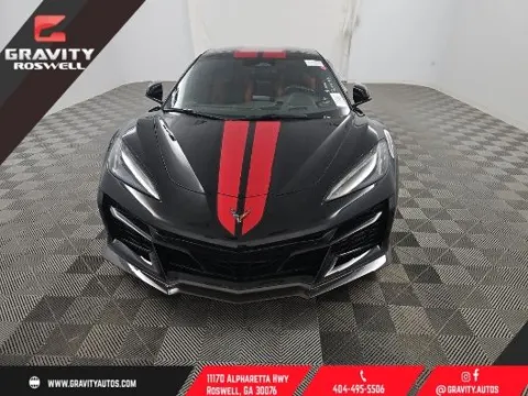 Black 2024 Chevrolet Corvette Z06 for sale in Roswell, GA