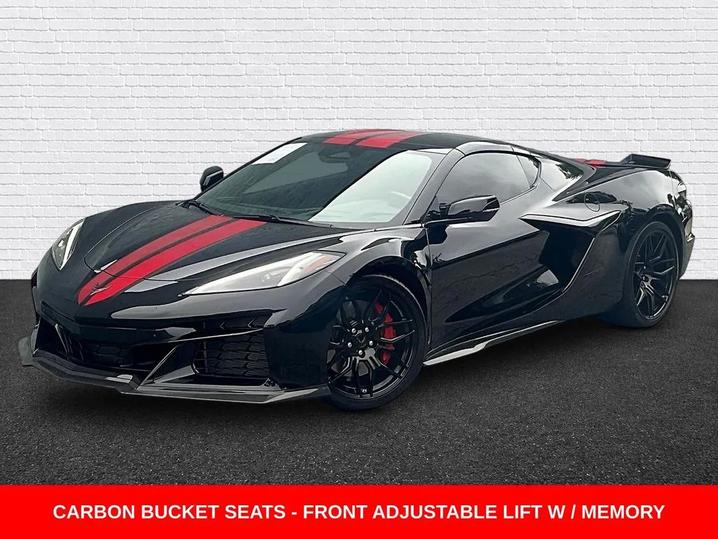 Black 2024 Chevrolet Corvette Z06 for sale in Roswell, GA