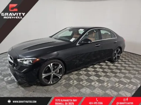Black 2022 Mercedes-Benz C-Class C 300 for sale in Roswell, GA